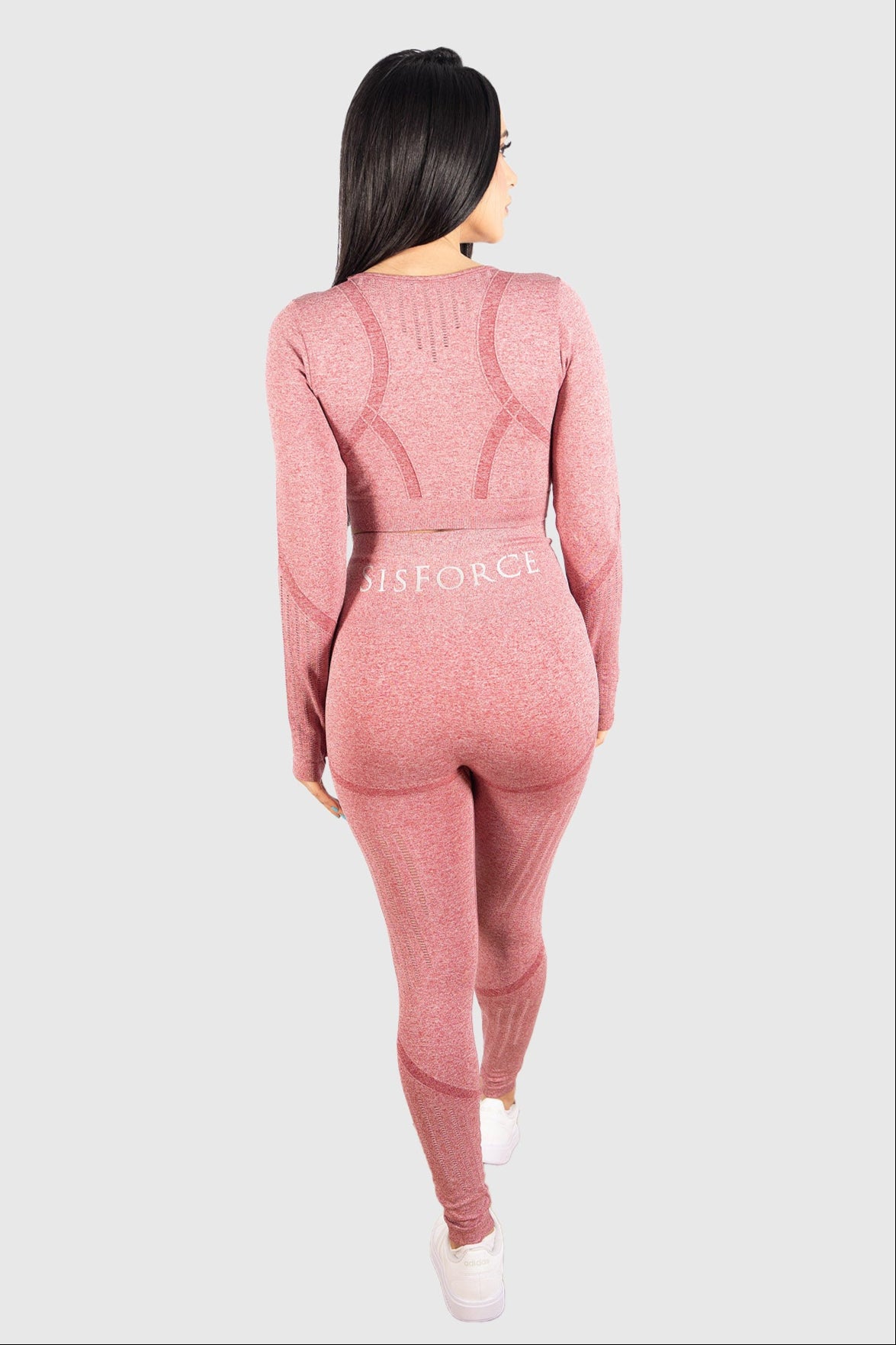 The Momentum Leggins - Blush Red