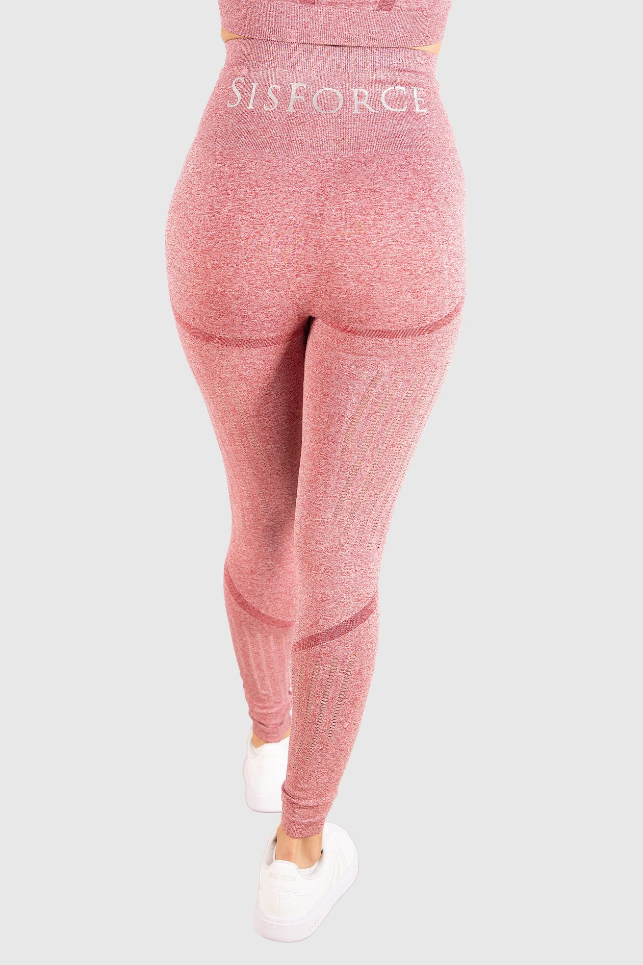 The Momentum Leggins - Blush Red