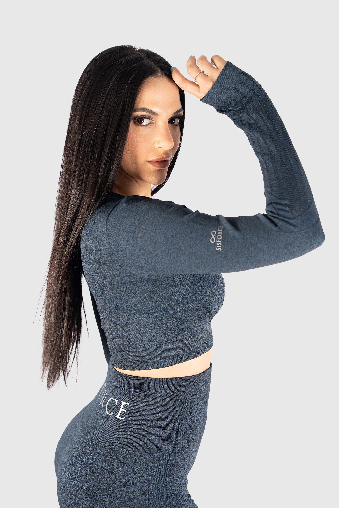 The Momentum Long Sleeve Top - King Blue