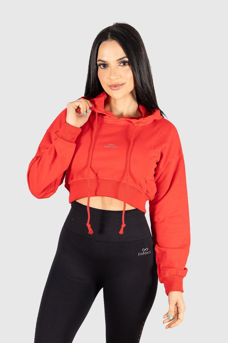 The PowerPlay Hoodie – Red