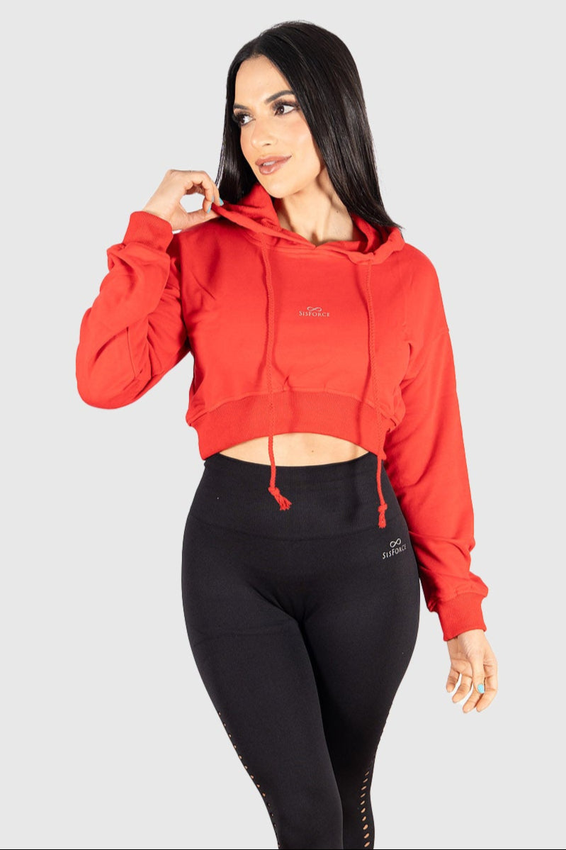 The PowerPlay Hoodie – Red
