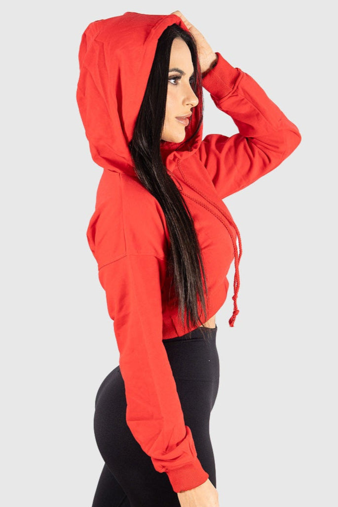 The PowerPlay Hoodie – Red