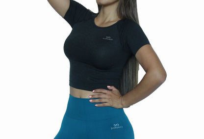 The Classic Crop Top Black