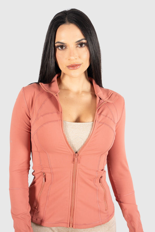 The Elevate – Peach Rose Jacket