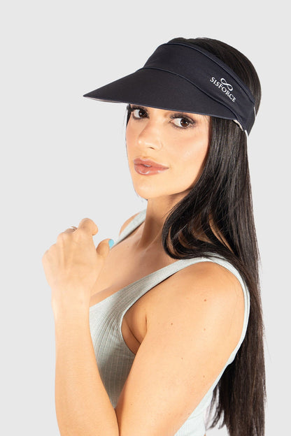 SisForce Adjustable Visor Cap – Navy
