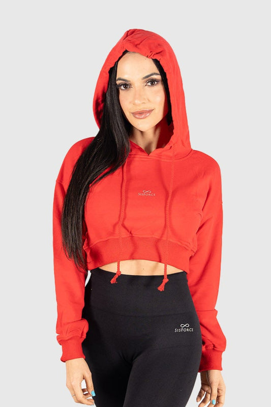 The PowerPlay Hoodie – Red